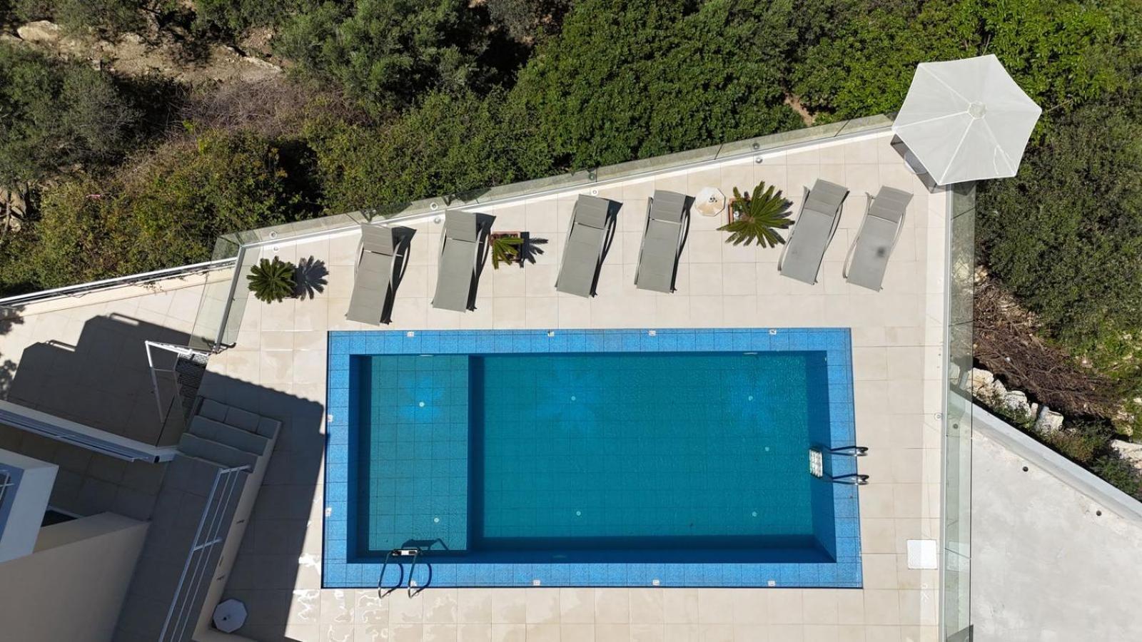 Villa Vuna - Private Pool -Sea View Hanya Dış mekan fotoğraf