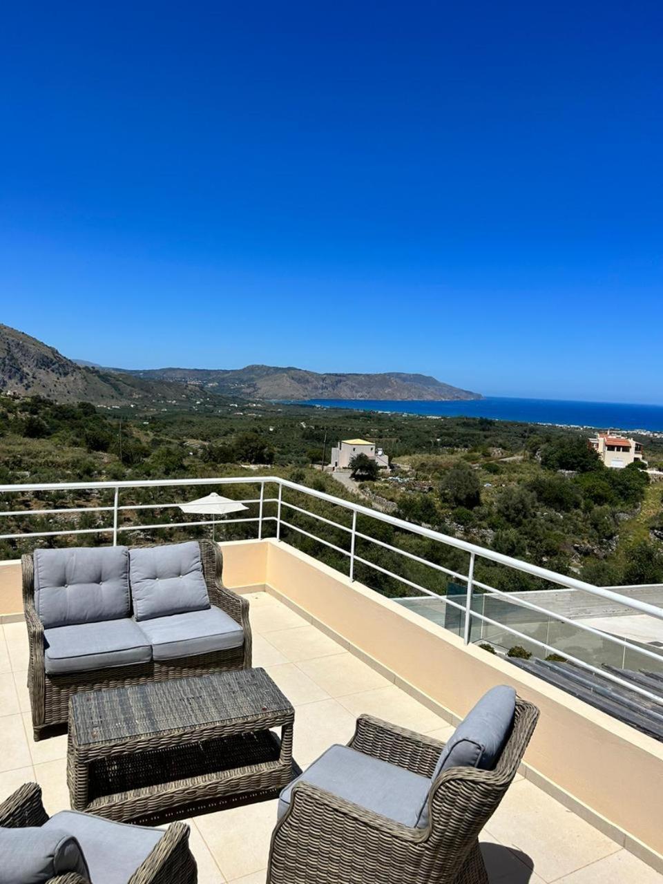 Villa Vuna - Private Pool -Sea View Hanya Dış mekan fotoğraf