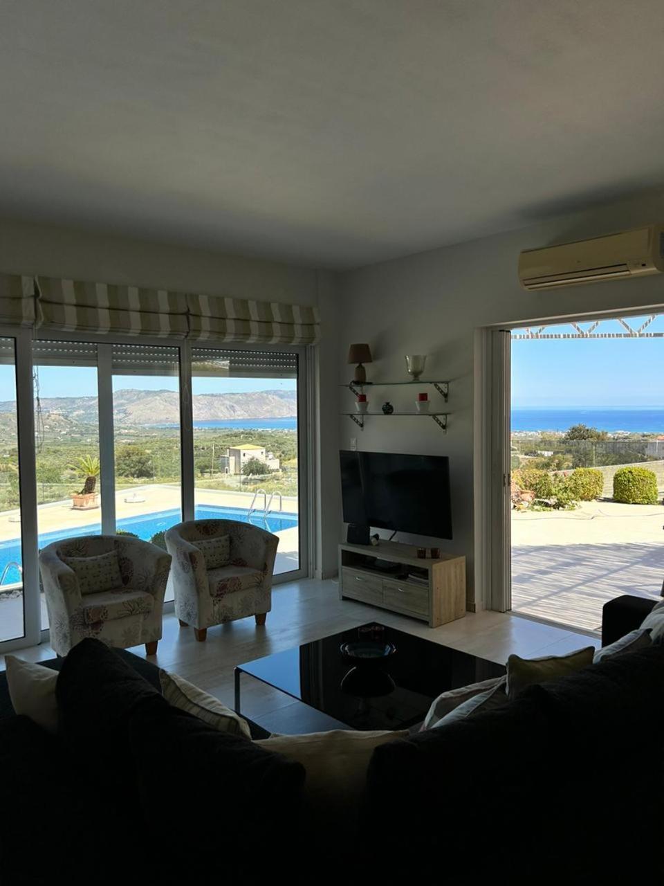 Villa Vuna - Private Pool -Sea View Hanya Dış mekan fotoğraf